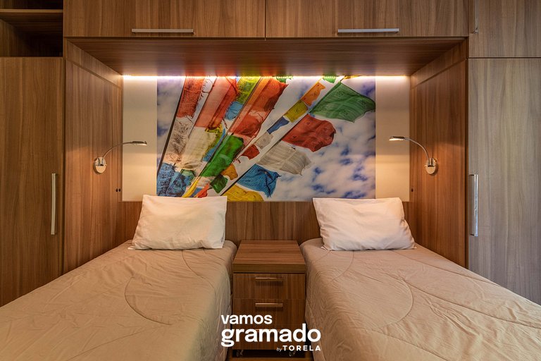 Homelland 504 - Gramado (400 metros Rua Coberta)