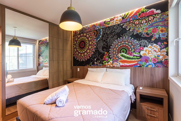 Homelland 504 - Gramado (400 metros Rua Coberta)