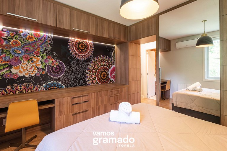 Homelland 504 - Gramado (400 metros Rua Coberta)