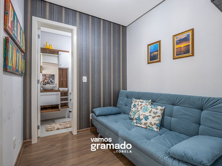 Loft Gramado - Rua Tia Rita Junto aos principais Fondues