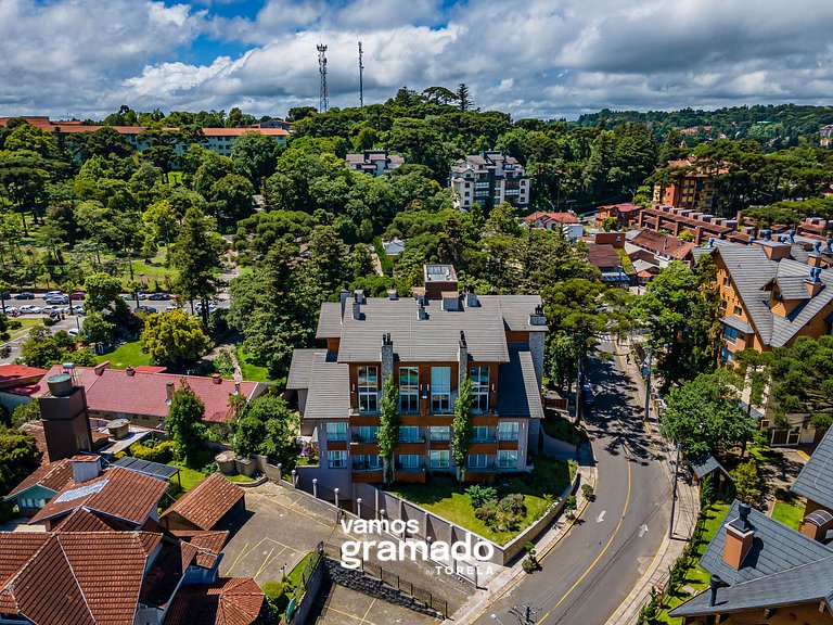 Loft Gramado - Rua Tia Rita Junto aos principais Fondues