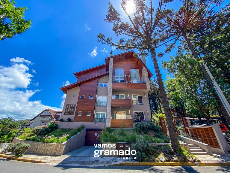 Loft Gramado - Rua Tia Rita Junto aos principais Fondues