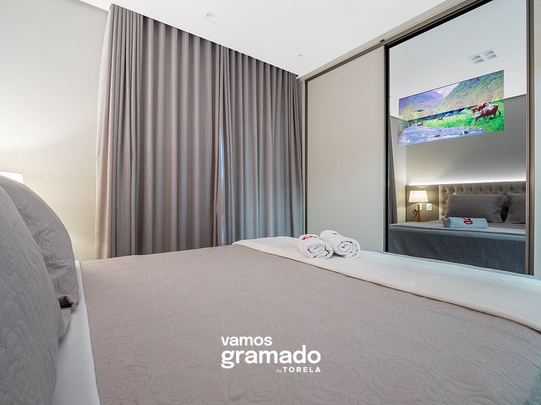 San Telmo 404 - Apto novo no coração de Gramado, com garagem