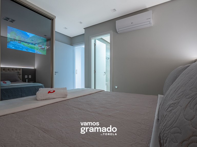 San Telmo 404 - Apto novo no coração de Gramado, com garagem