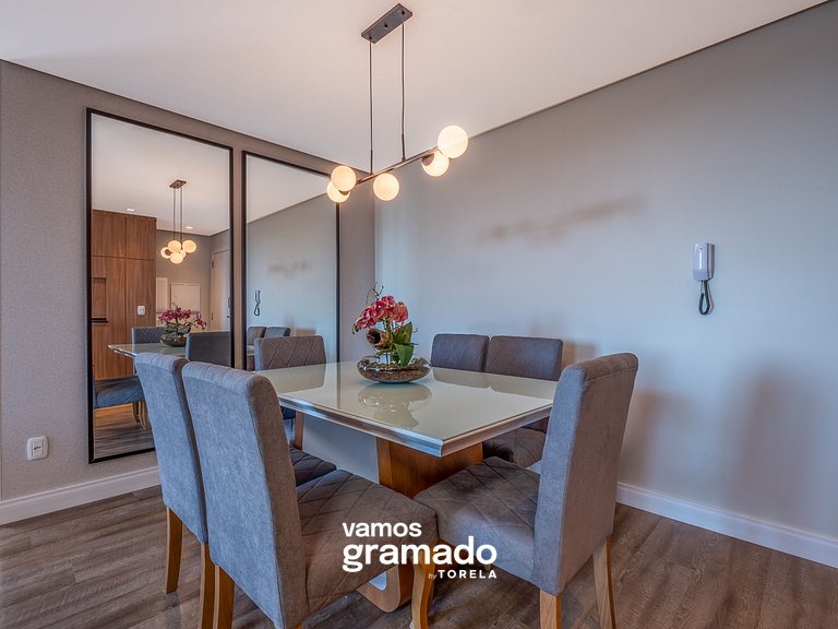 San Telmo 405 - Apto no Centro de Gramado, com garagem