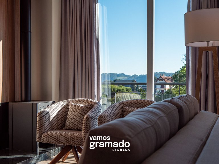 San Telmo 405 - Apto no Centro de Gramado, com garagem