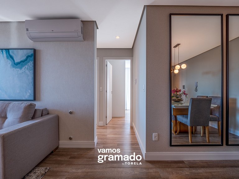 San Telmo 405 - Apto no Centro de Gramado, com garagem