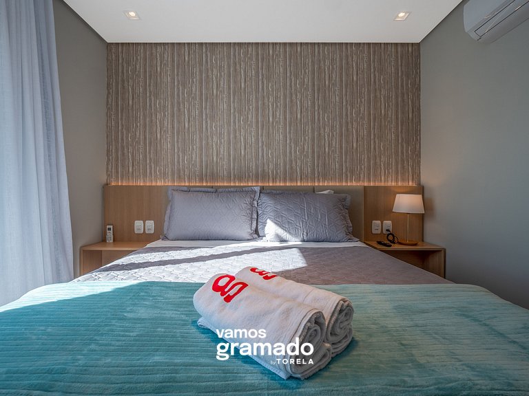 San Telmo 405 - Apto no Centro de Gramado, com garagem