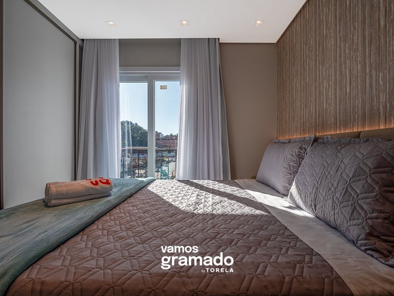 San Telmo 405 - Apto no Centro de Gramado, com garagem