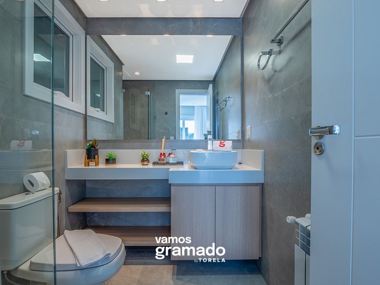 San Telmo 405 - Apto no Centro de Gramado, com garagem
