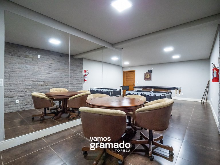 Casa de Pedra - 301D - Apto com piscina em Gramado