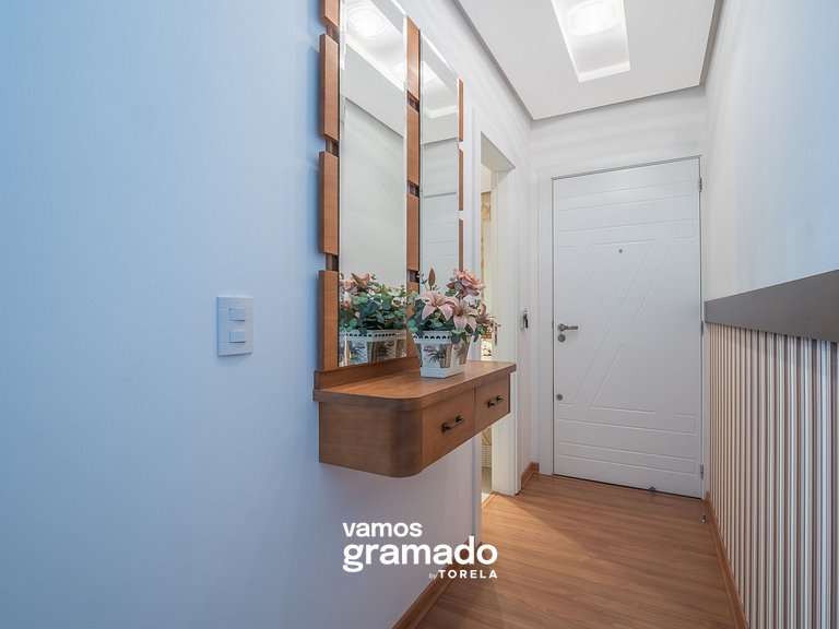 Fascino 302 - Apartamento 600 metros Rua Coberta de Gramado