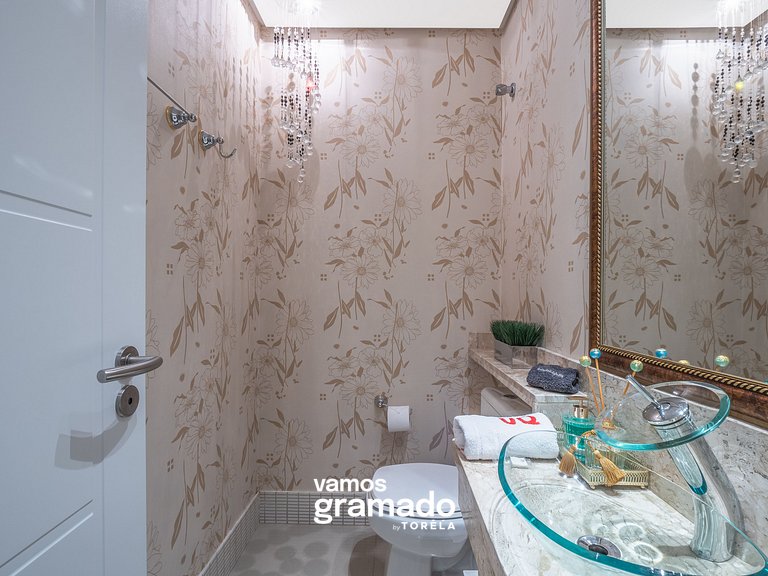 Fascino 302 - Apartamento 600 metros Rua Coberta de Gramado