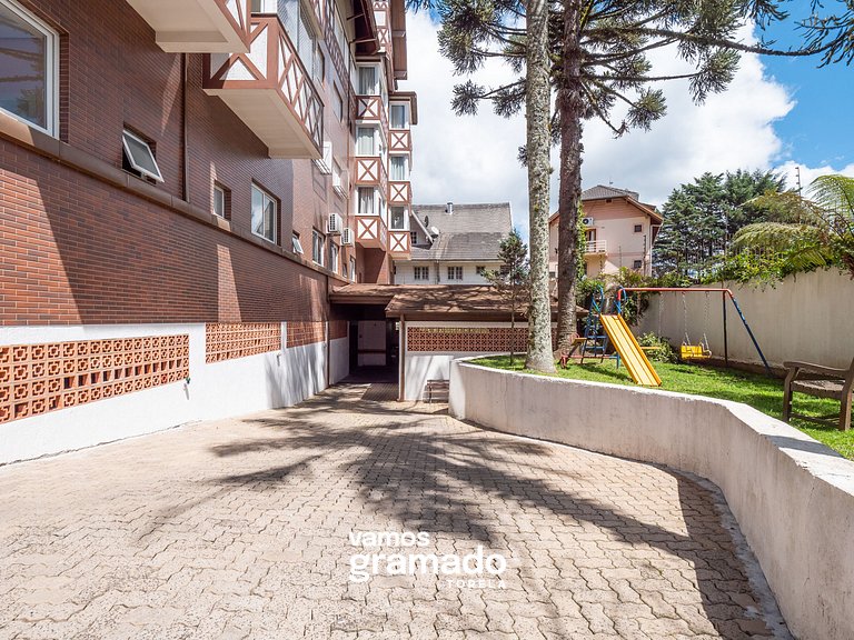 Fascino 302 - Apartamento 600 metros Rua Coberta de Gramado