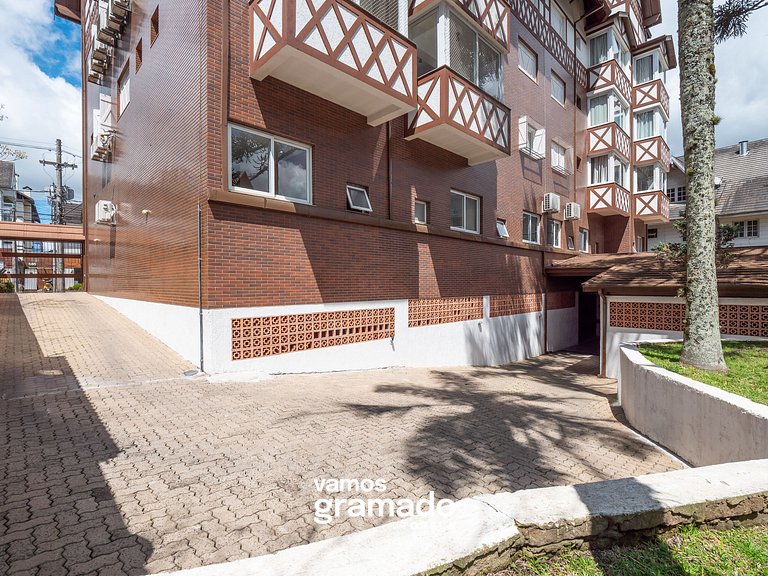 Fascino 302 - Apartamento 600 metros Rua Coberta de Gramado