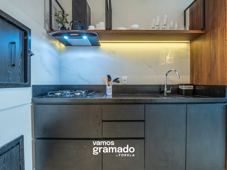 Essence 202 - 2 suítes, vaga de garagem, Centro de Gramado