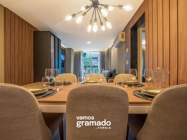 BAV 201B - Aconchego em Gramado 2 dorm Bavária