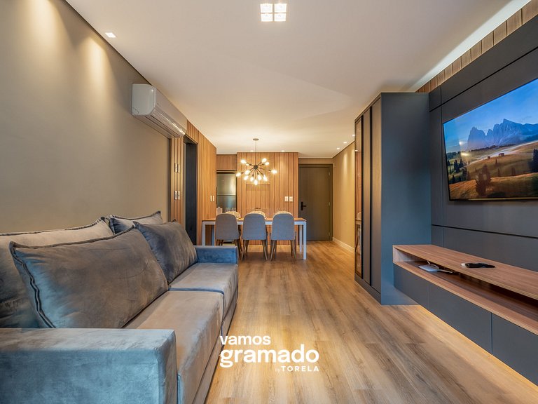 BAV 201B - Aconchego em Gramado 2 dorm Bavária