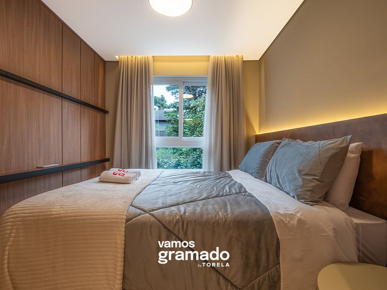 BAV 201B - Aconchego em Gramado 2 dorm Bavária