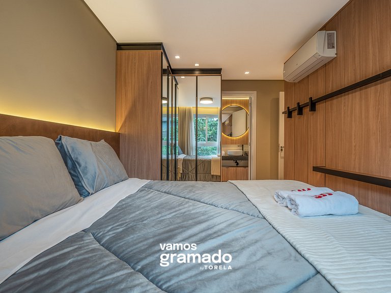 BAV 201B - Aconchego em Gramado 2 dorm Bavária