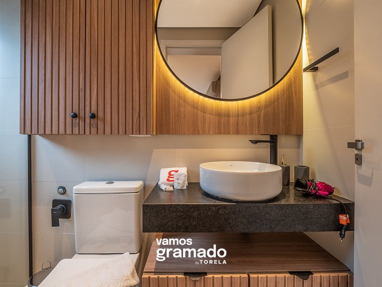 BAV 201B - Aconchego em Gramado 2 dorm Bavária