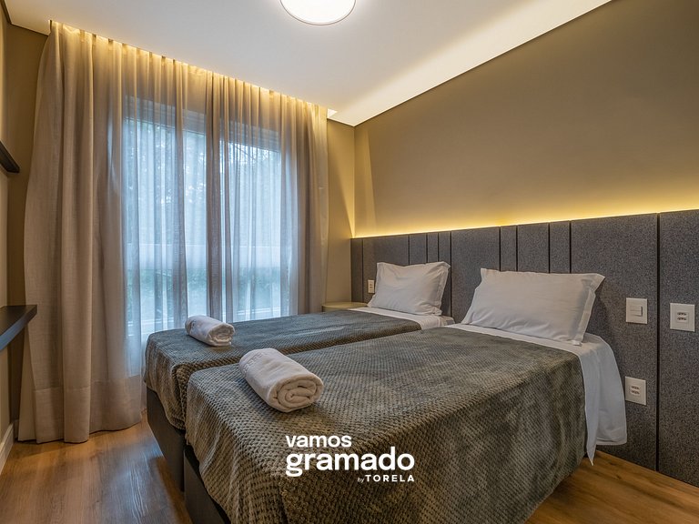BAV 201B - Aconchego em Gramado 2 dorm Bavária