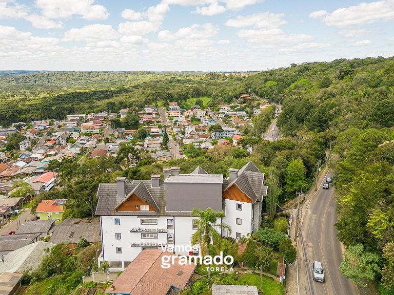 VISTA 161 Apto em Gramado com vista espetacular