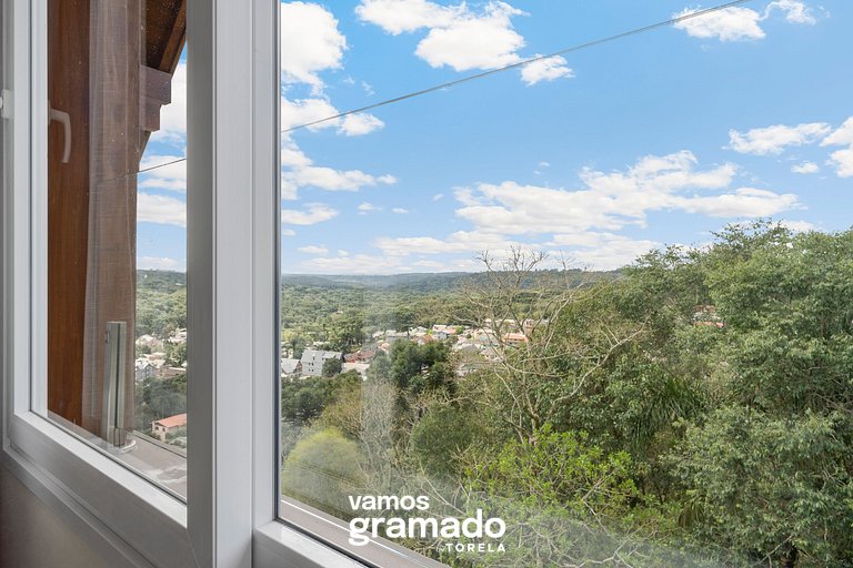 VISTA 161 Apto em Gramado com vista espetacular