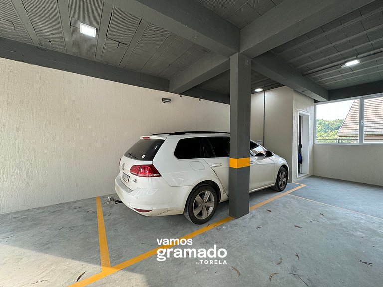 Ipê Amarelo 101 - Apê NOVO Gramado prox Lago Negro