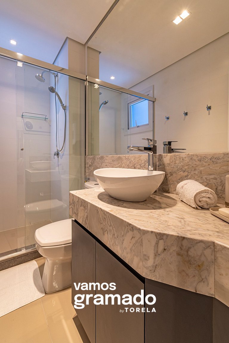Reserva das Orquídeas 406B - Apê NOVO na Borges