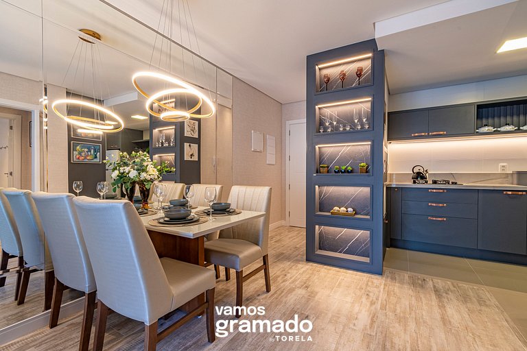Reserva das Orquídeas 406B - Apê NOVO na Borges