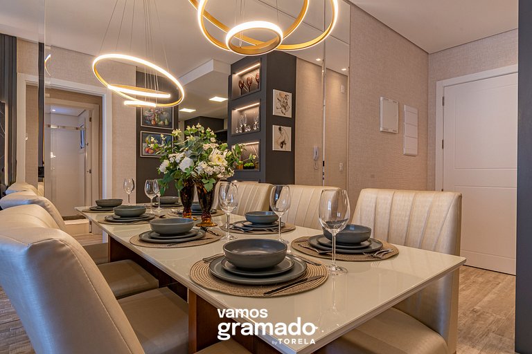 Reserva das Orquídeas 406B - Apê NOVO na Borges