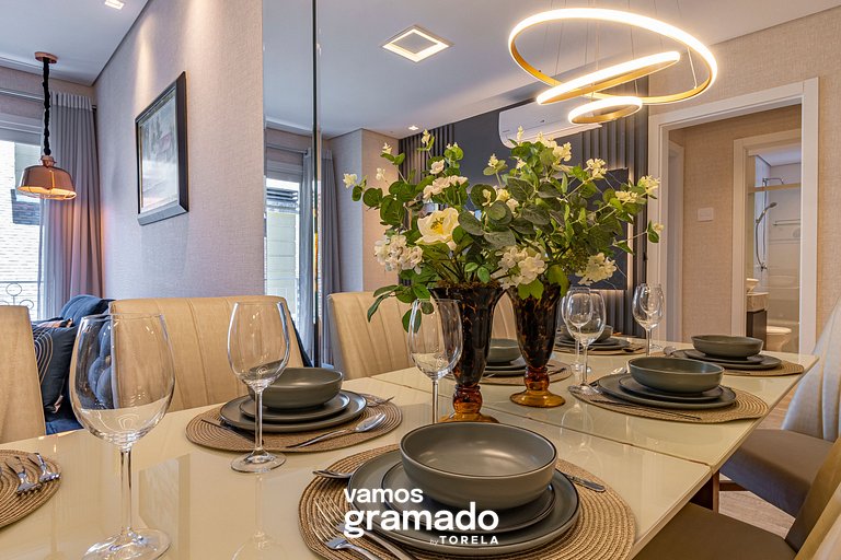 Reserva das Orquídeas 406B - Apê NOVO na Borges