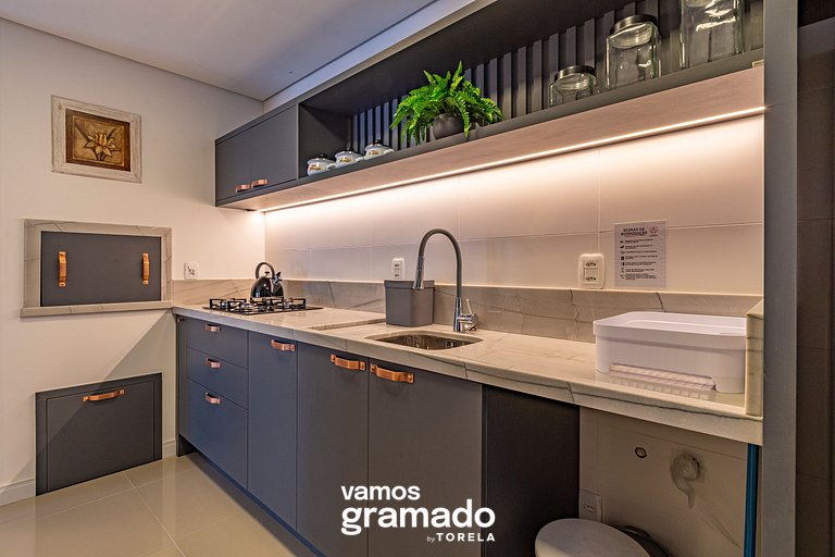 Reserva das Orquídeas 406B - Apê NOVO na Borges
