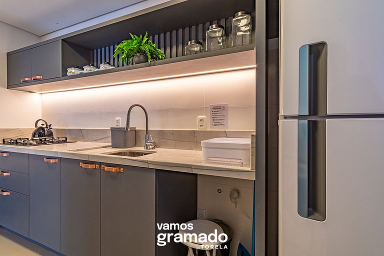 Reserva das Orquídeas 406B - Apê NOVO na Borges