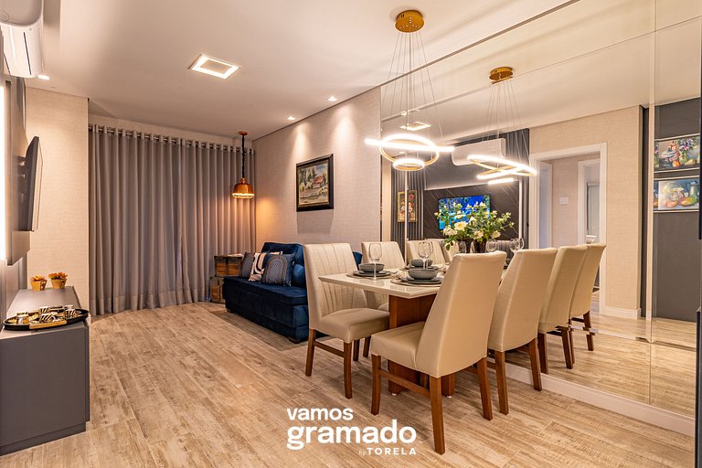 Reserva das Orquídeas 406B - Apê NOVO na Borges