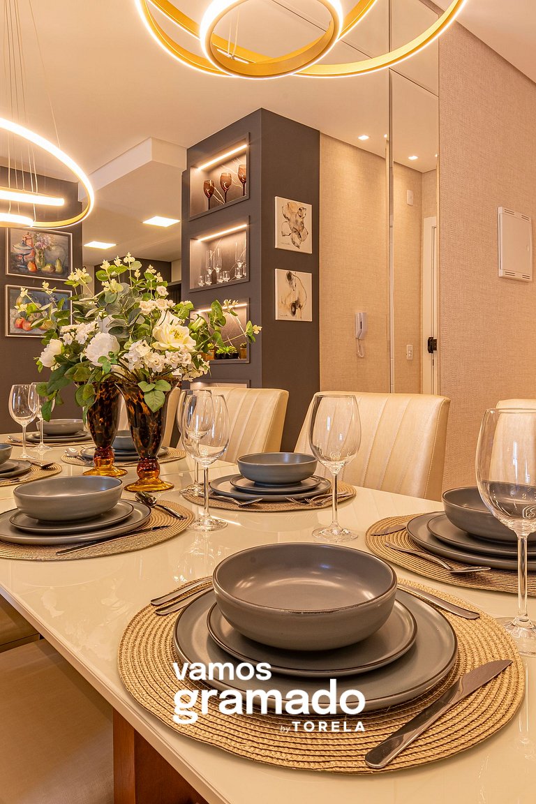 Reserva das Orquídeas 406B - Apê NOVO na Borges