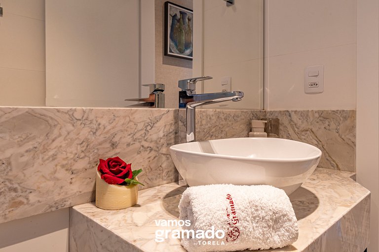 Reserva das Orquídeas 406B - Apê NOVO na Borges