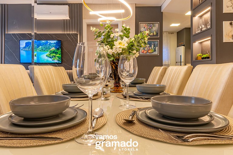 Reserva das Orquídeas 406B - Apê NOVO na Borges
