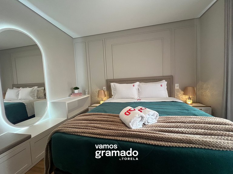 Alpes 307 - Apê NOVO em Gramado c/ garagem