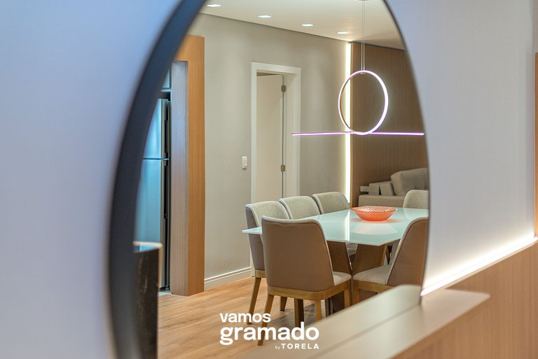 Reserva Orquídeas 207A - 3 suítes Centro Gramado