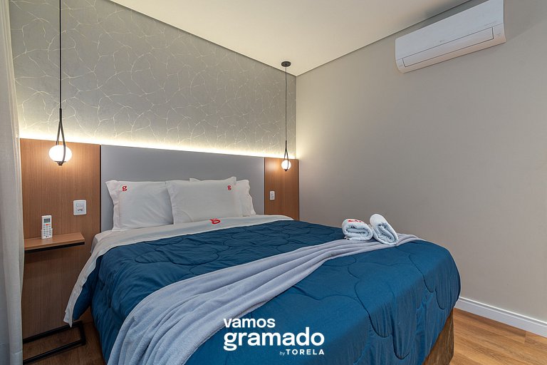 Reserva Orquídeas 207A - 3 suítes Centro Gramado
