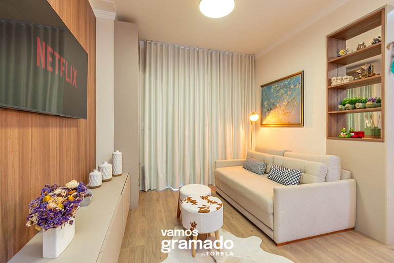 Morada Real 405 - Apê novo no Centro de Canela