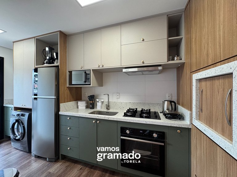 Dona Ella 201 - Apartamento NOVO no Centro Gramado