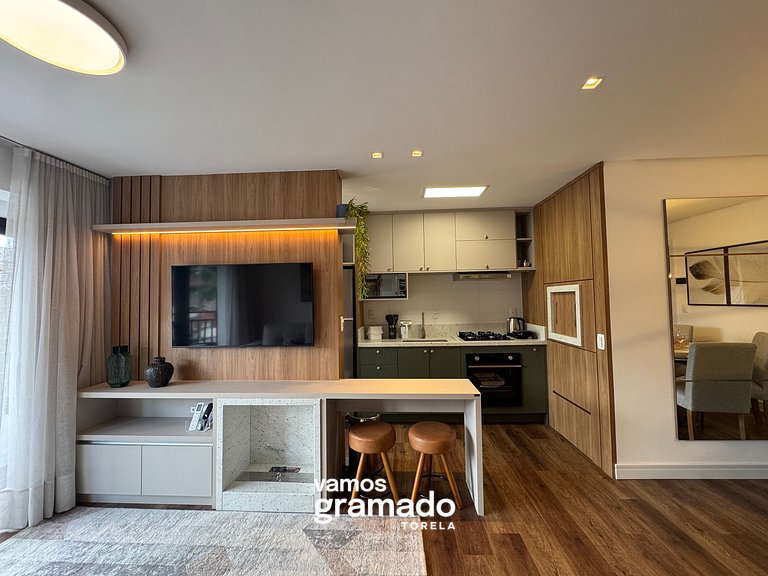 Dona Ella 201 - Apartamento NOVO no Centro Gramado