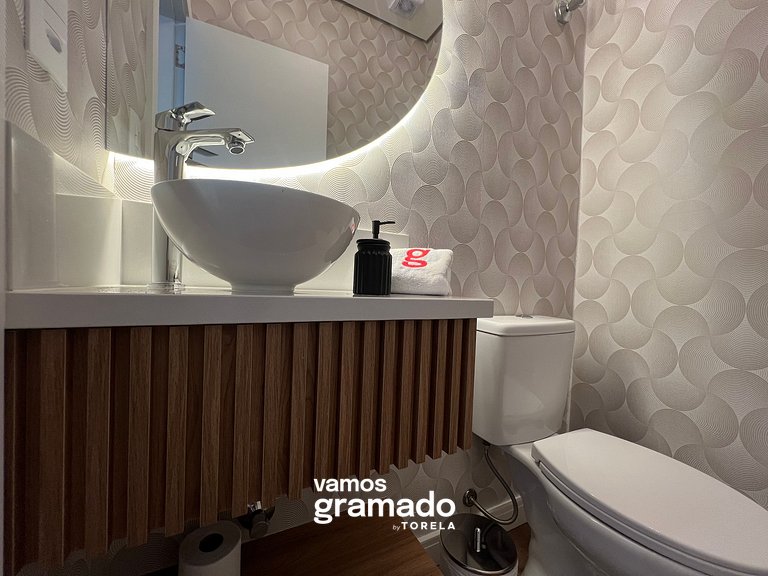 Villa Olga 204 - Lindo apartamento em Gramado