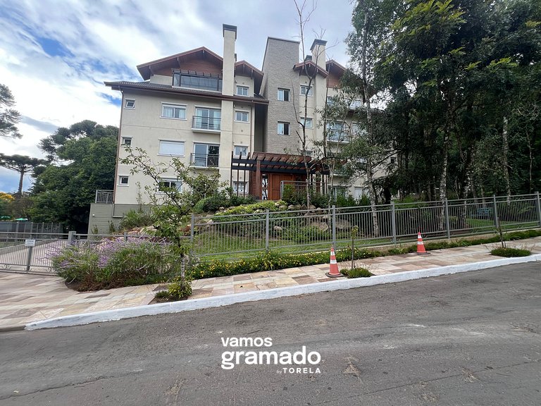 Villa Olga 204 - Lindo apartamento em Gramado