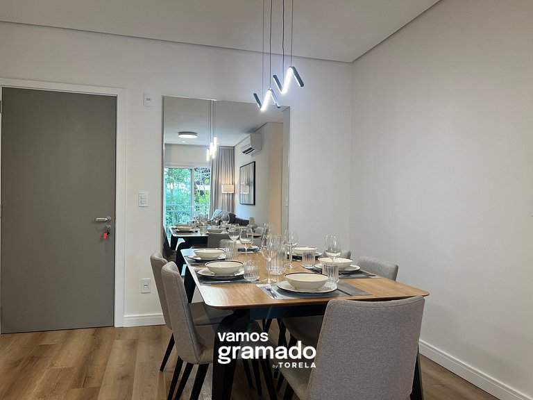 Villa Olga 204 - Lindo apartamento em Gramado