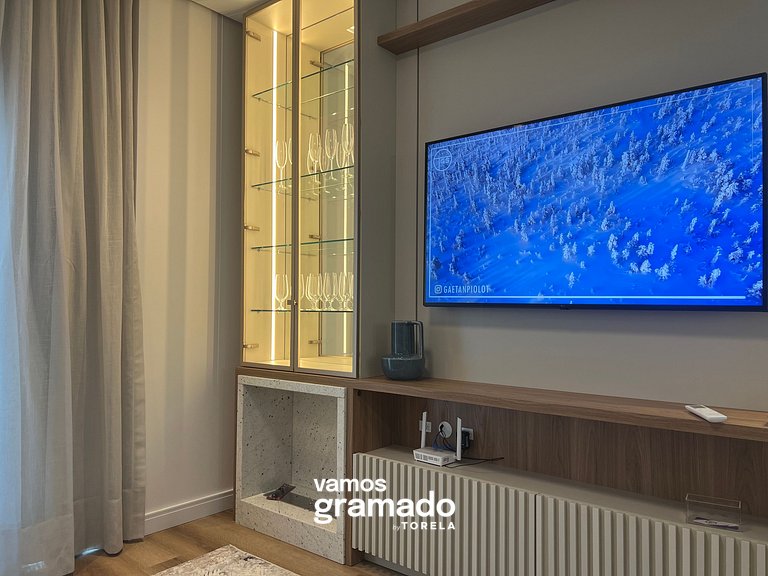 Villa Olga 204 - Lindo apartamento em Gramado