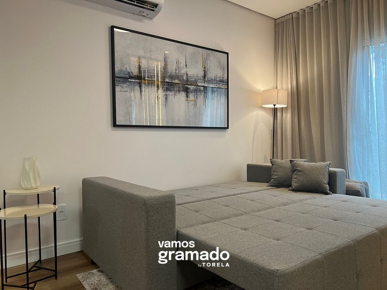 Villa Olga 204 - Lindo apartamento em Gramado